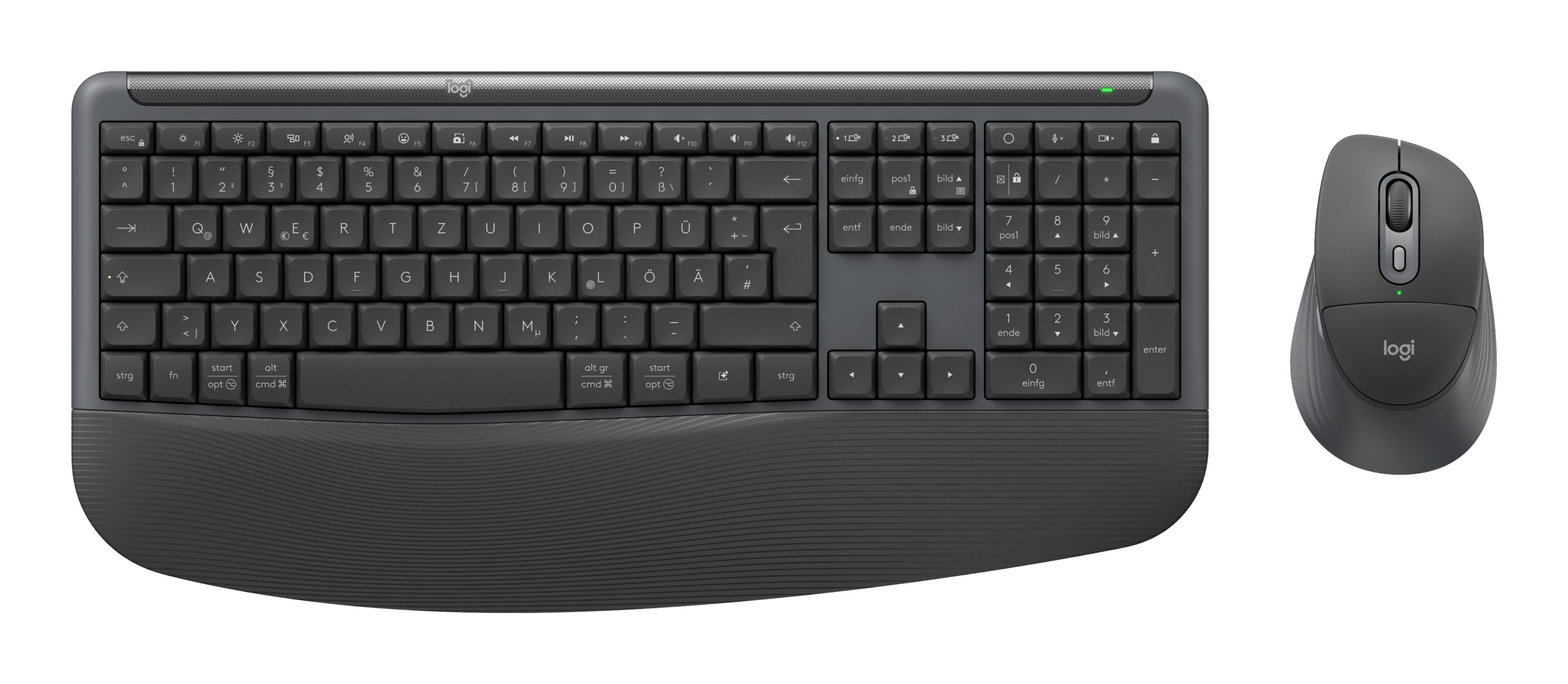 EAN 5099206134119 - Logitech Signature Comfort Plus Combo MK880 teclado Ratón incluido Universal RF Wireless + Bluetooth QWER imagen 1