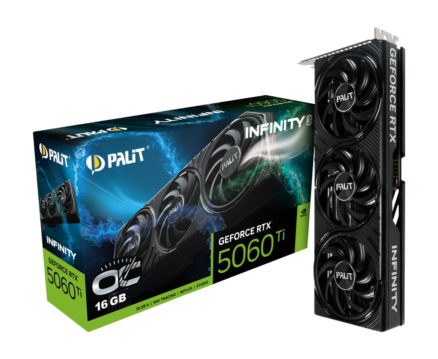 EAN 4710562245172 - Palit GeForce RTX 5060 Ti Infinity 3 OC NVIDIA 16 GB GDDR7 imagen 10