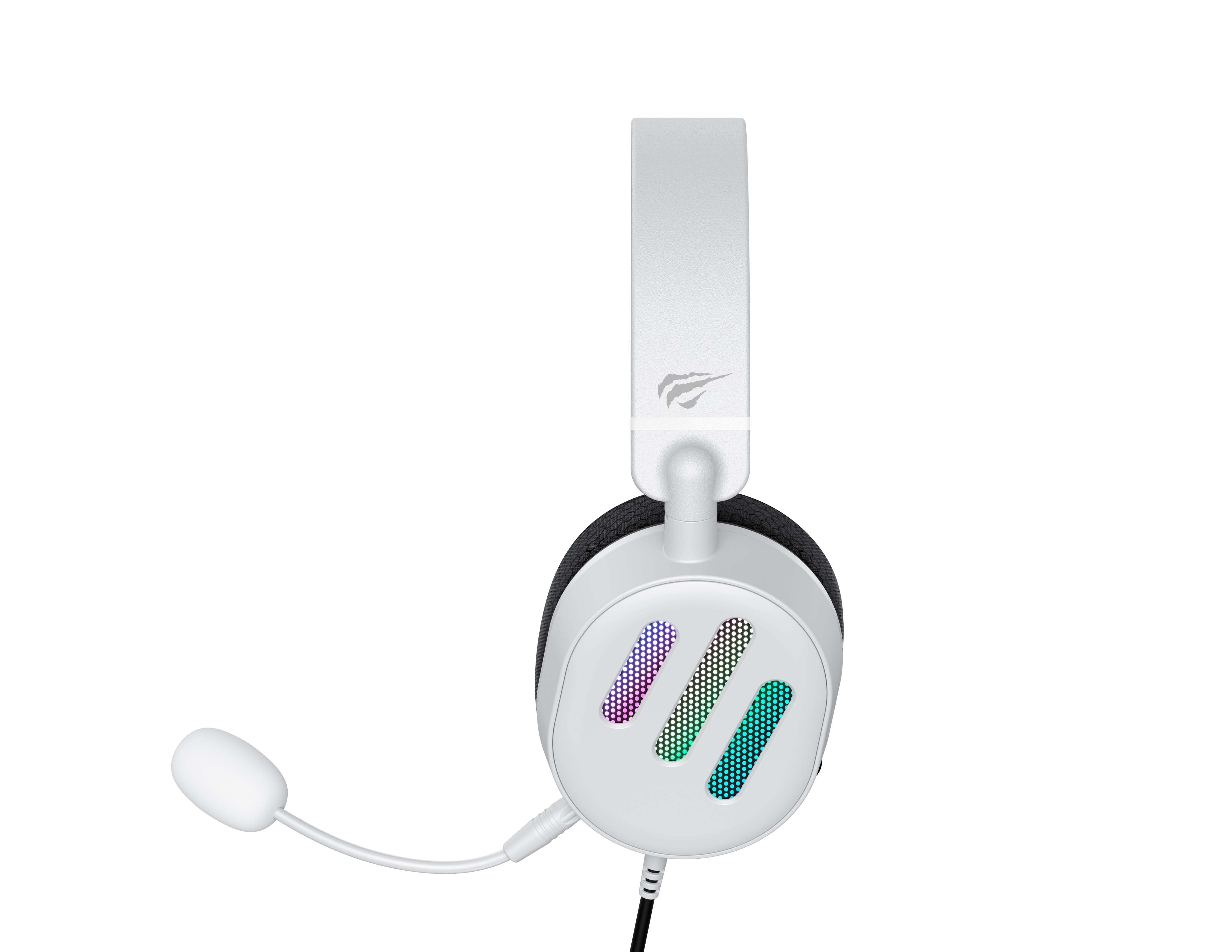 Auriculares Para Juegos Havit H2038u (Blanco/Negro)