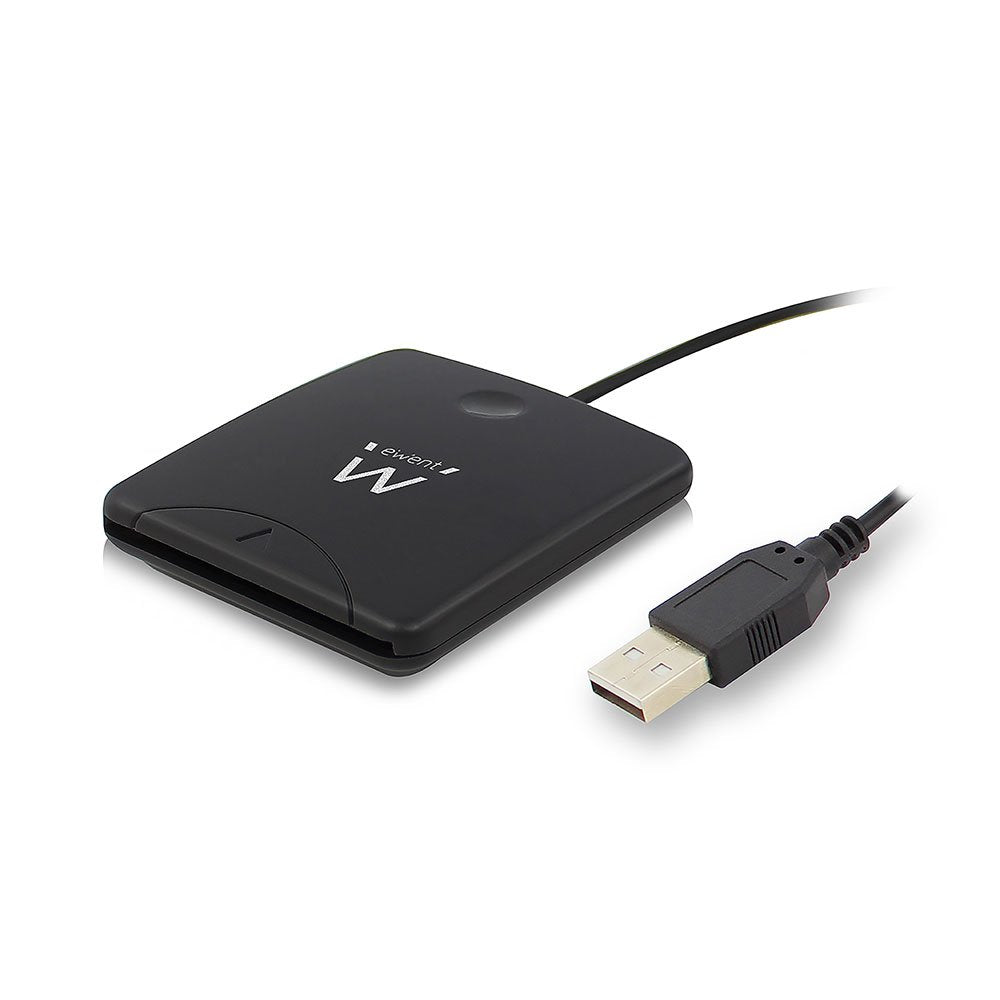 Lector De Tarjetas Externo Ewent Ew1052 Dnie/Sanitaria Usb 2.0 Negro