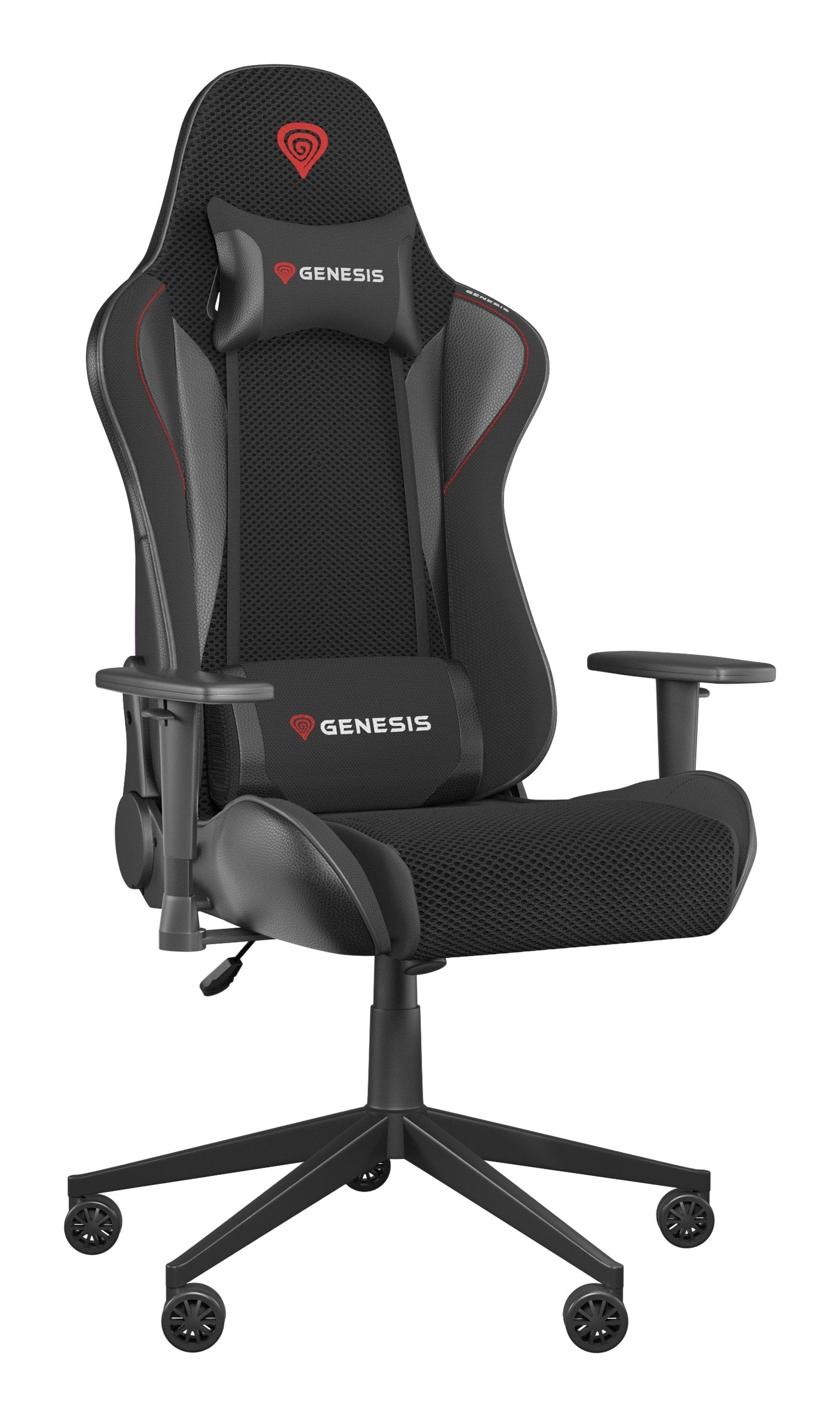 Silla Gaming Genesis Nitro 440 G2 Mesh Gaslift 3 120kg Negra