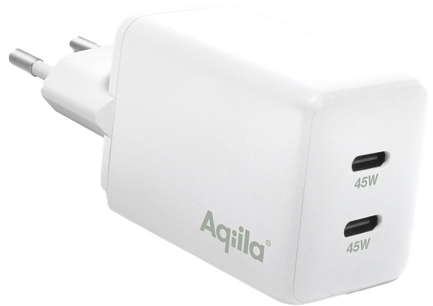 EAN 8716778931904 - Aqiila Chargebird W2 Universal Blanco Corriente alterna Carga rápida Interior imagen 2