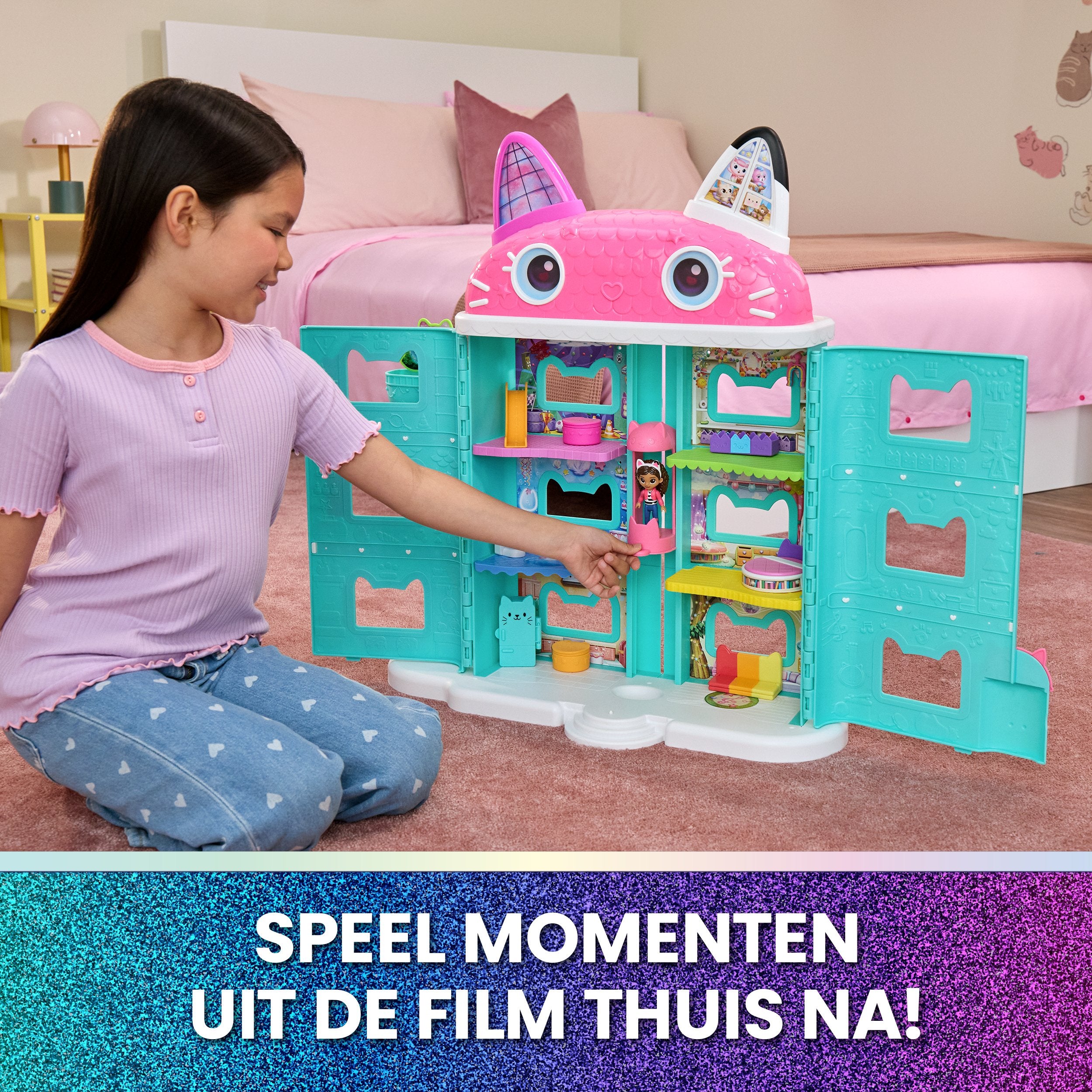 EAN 681147088764 - Gabby's Dollhouse GDH PYS Mvie Dollhse NonFture GML casa de muñecas imagen 4