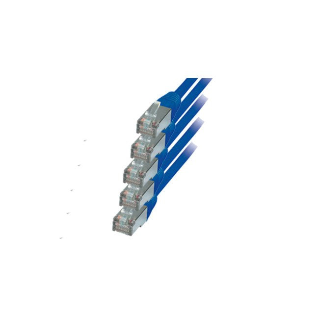 EAN 4017538063557 - S/CONN RJ45-RJ45, m-m, 0.5m cable de red Azul 0,5 m Cat6 S/FTP (S-STP) imagen 1