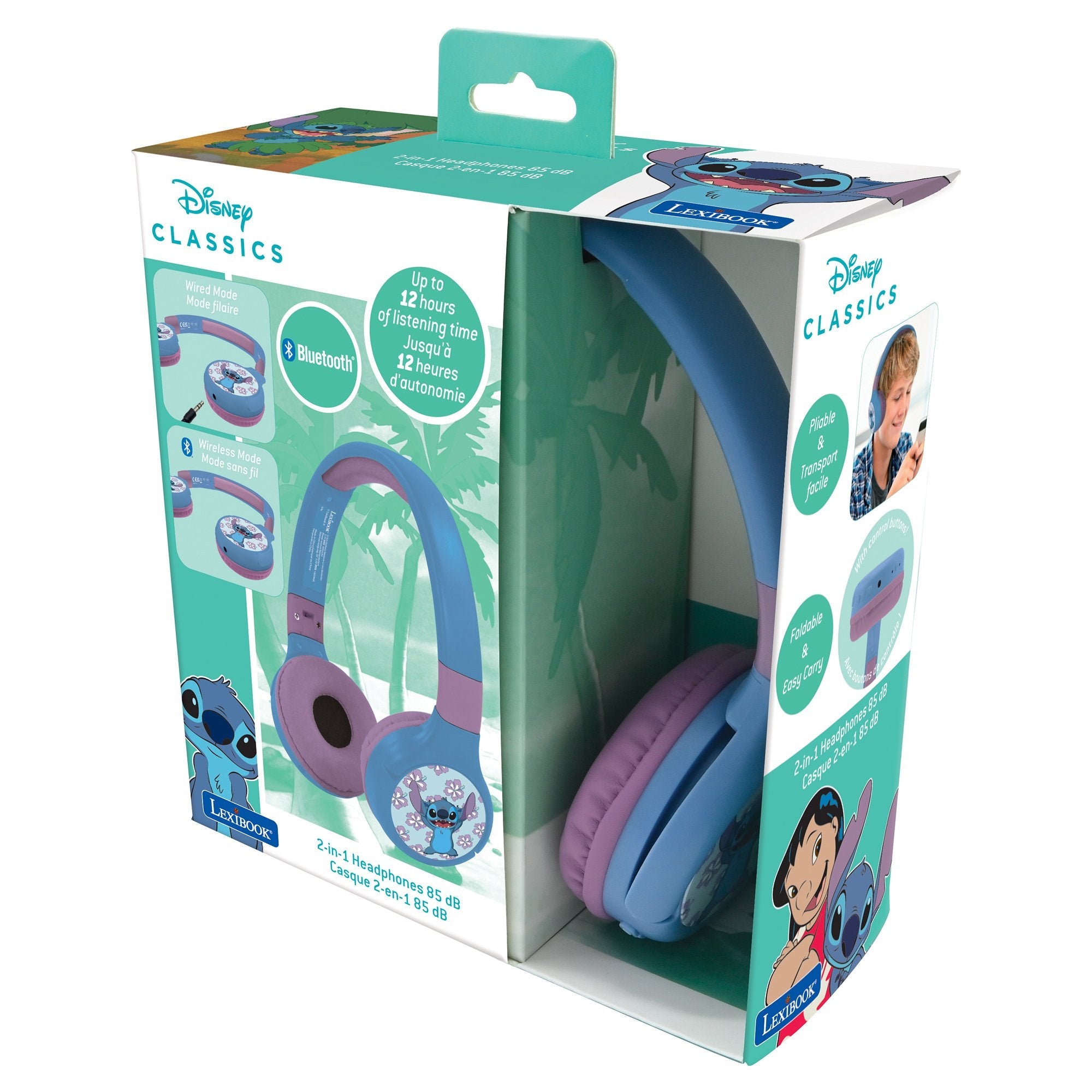 EAN 3380743099477 - Lexibook HPBT010D auricular y casco Auriculares Inalámbrico y alámbrico Diadema Llamadas/Música USB Tipo imagen 6