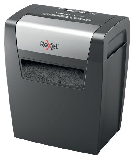 EAN 5028252523189 - Rexel Momentum X406 triturador de papel Corte en partículas 70 dB Azul, Gris imagen 2
