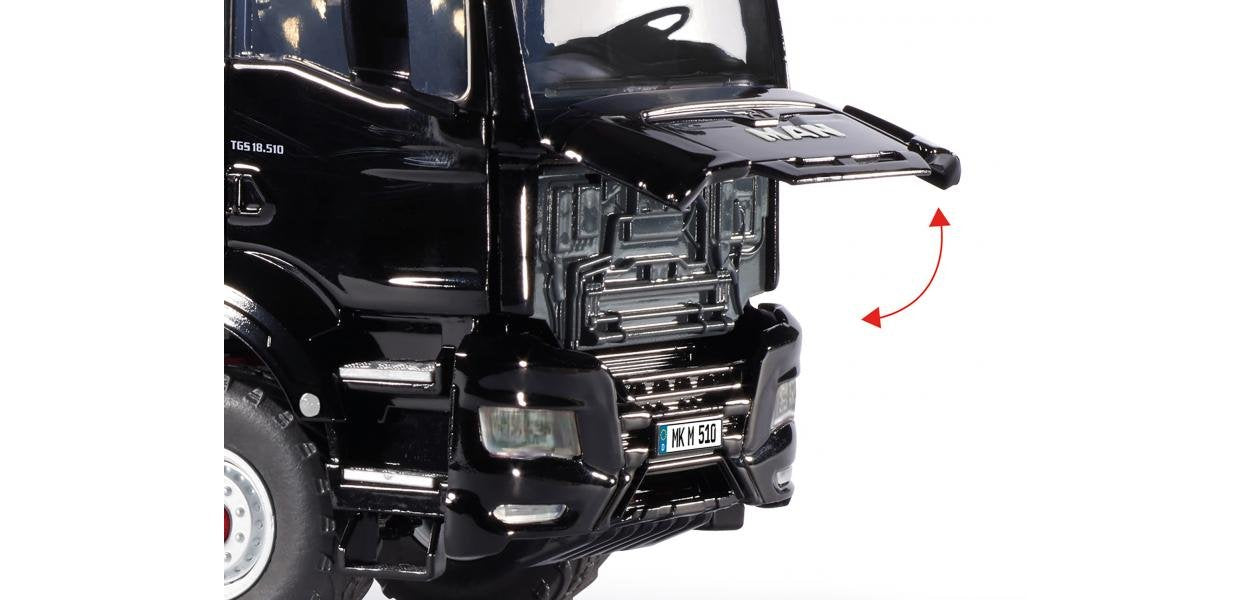 Tractor Wiking Man Tgs 18.510 4x4 Bl De 2 Ejes, Modelo De Vehículo