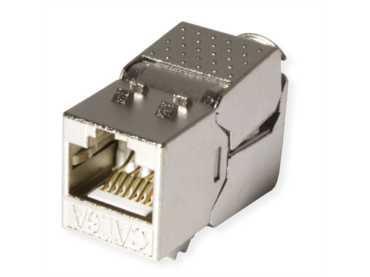 Kat.6a Class Ea Keystone Rj-45 Apantallado Sin Herramientas Superslim