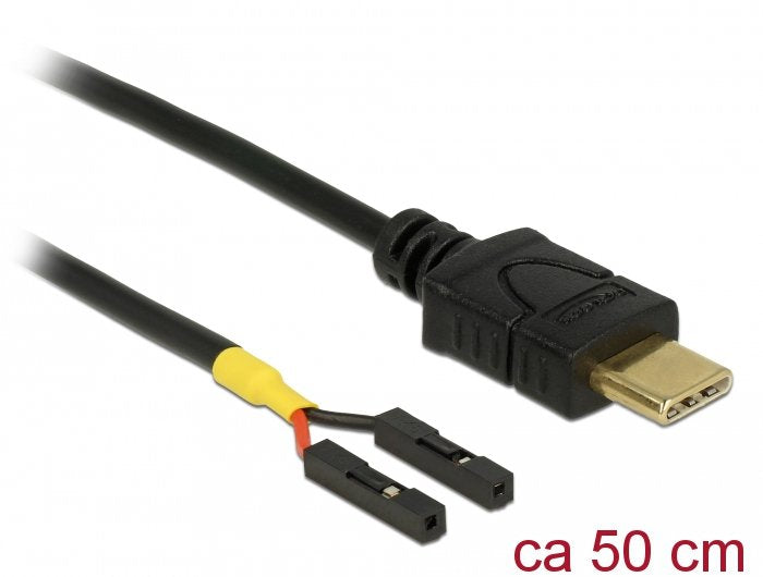 EAN 4043619854738 - DeLOCK 85473 cable USB 0,5 m USB C Negro imagen 1