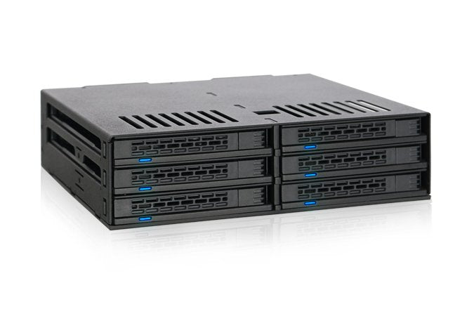 Icy Dock Rack 1u 6x2 5'' Sata Sas Hdd Icy Dock Mb326sp-B Negro Disk Array