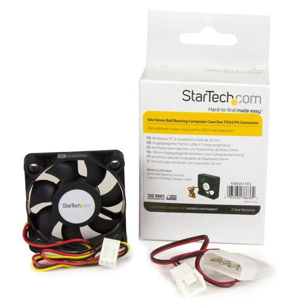 Startech Ventilador Auxiliar 8x8 80x25mm 3000rpm Conector Tx3