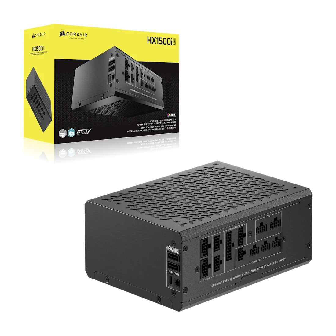 EAN 840006602675 - Corsair HX1500i unidad de fuente de alimentación 1500 W 24-pin ATX ATX Negro imagen 2