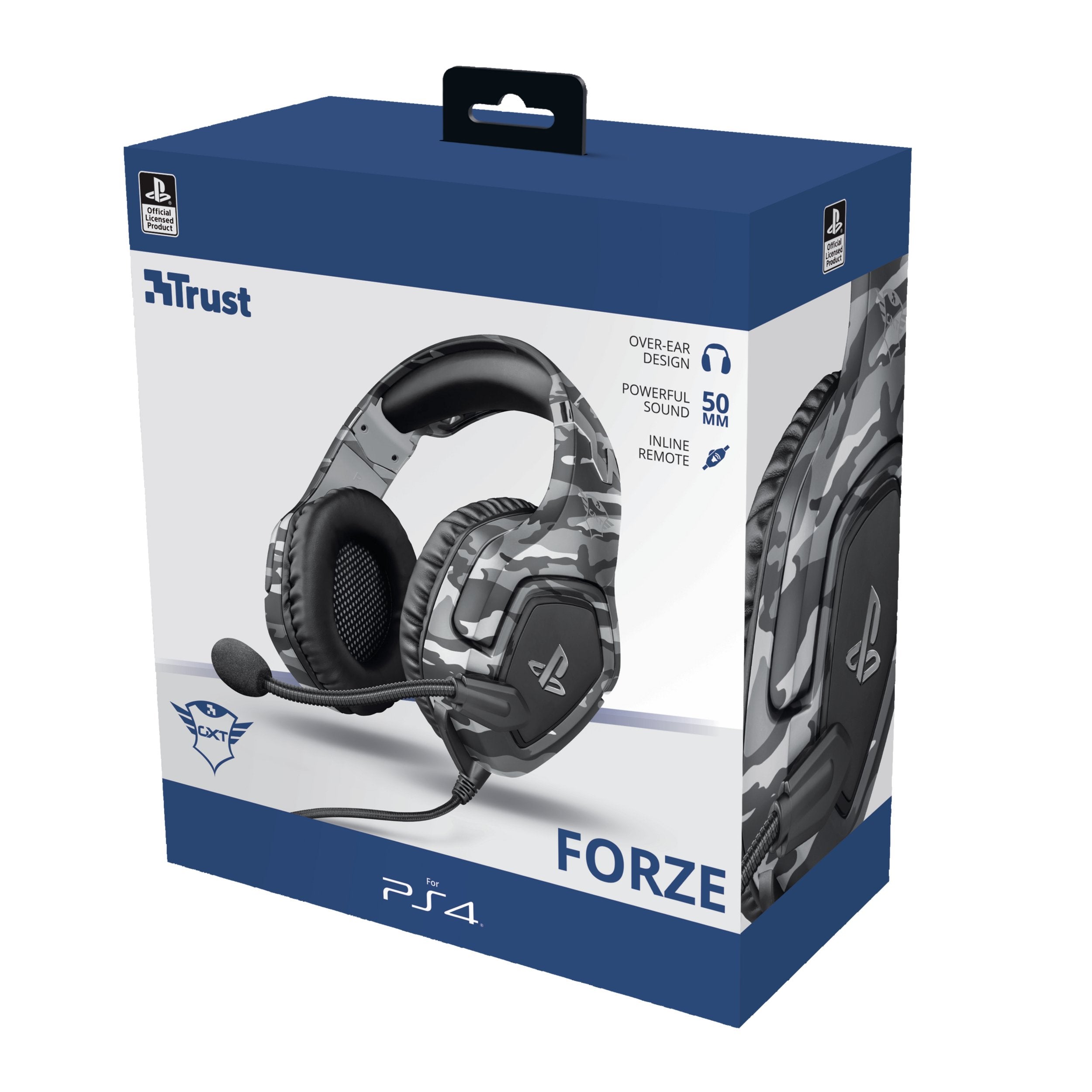 EAN 8713439235319 - Trust GXT 488 Forze PS4 Auriculares Alámbrico Diadema Juego Negro, Gris imagen 7