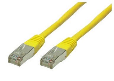 S-Impuls Cable De Red Cat. 5e, Sf Utp, Amarillo, 10m