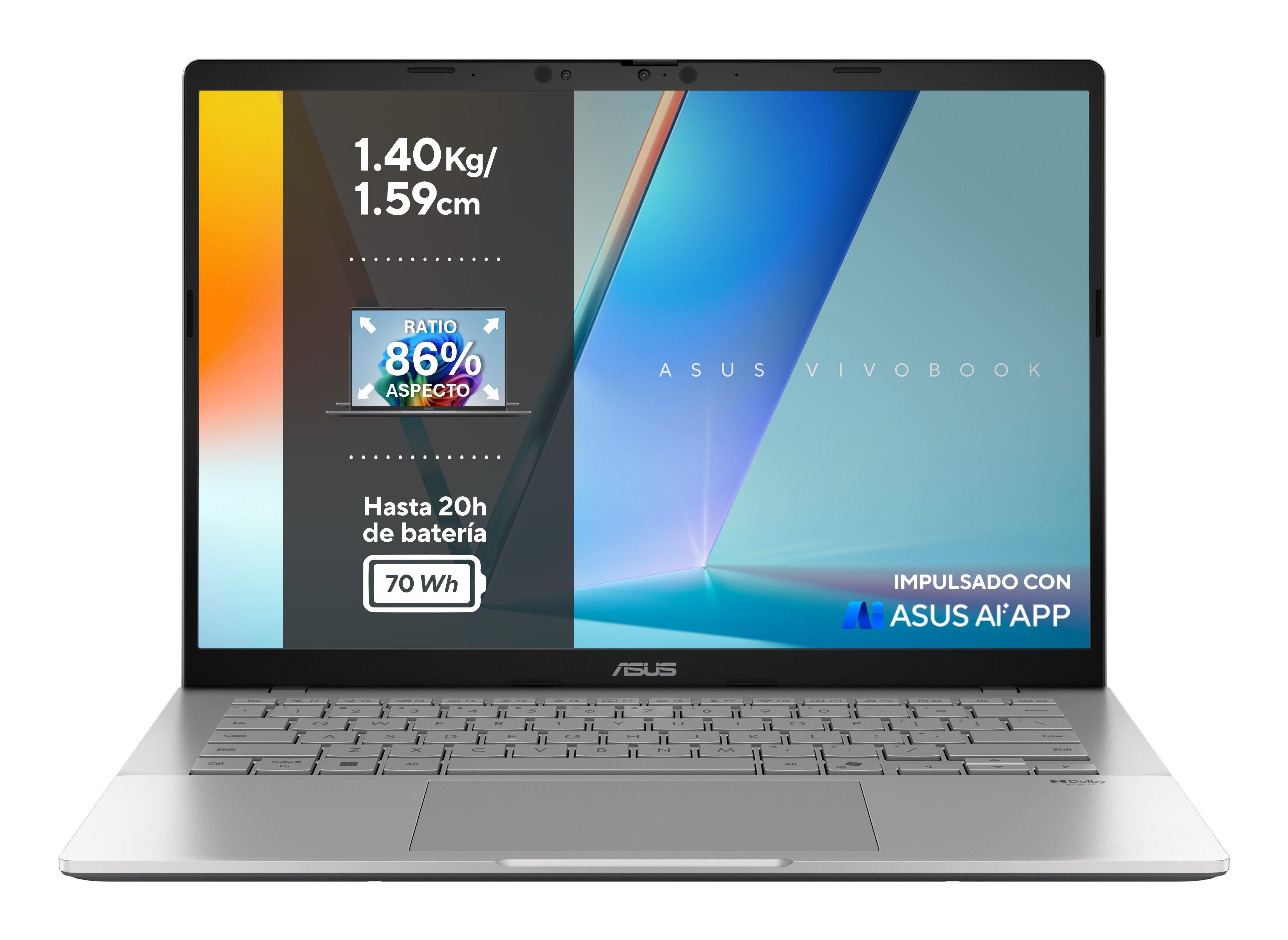 EAN 4711387998304 - ASUS Vivobook S14 S3407CA-LY075W 35,6 cm (14") DDR5-SDRAM Wi-Fi 6 (802.11ax) imagen 2