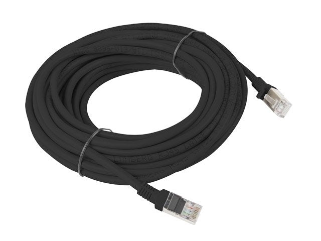 Lanberg Cable De Red Pcu6-10cc-1000-Bk,Rj45,Utp,Cat 6,10m,Negro