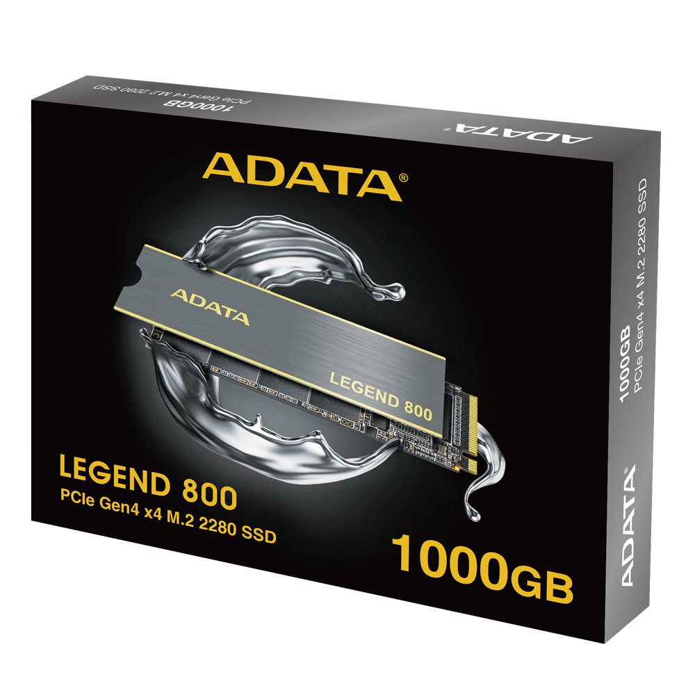 Disco Duro Ssd Adata Legend 800 M.2 1tb Pcie Gen4x4 2280
