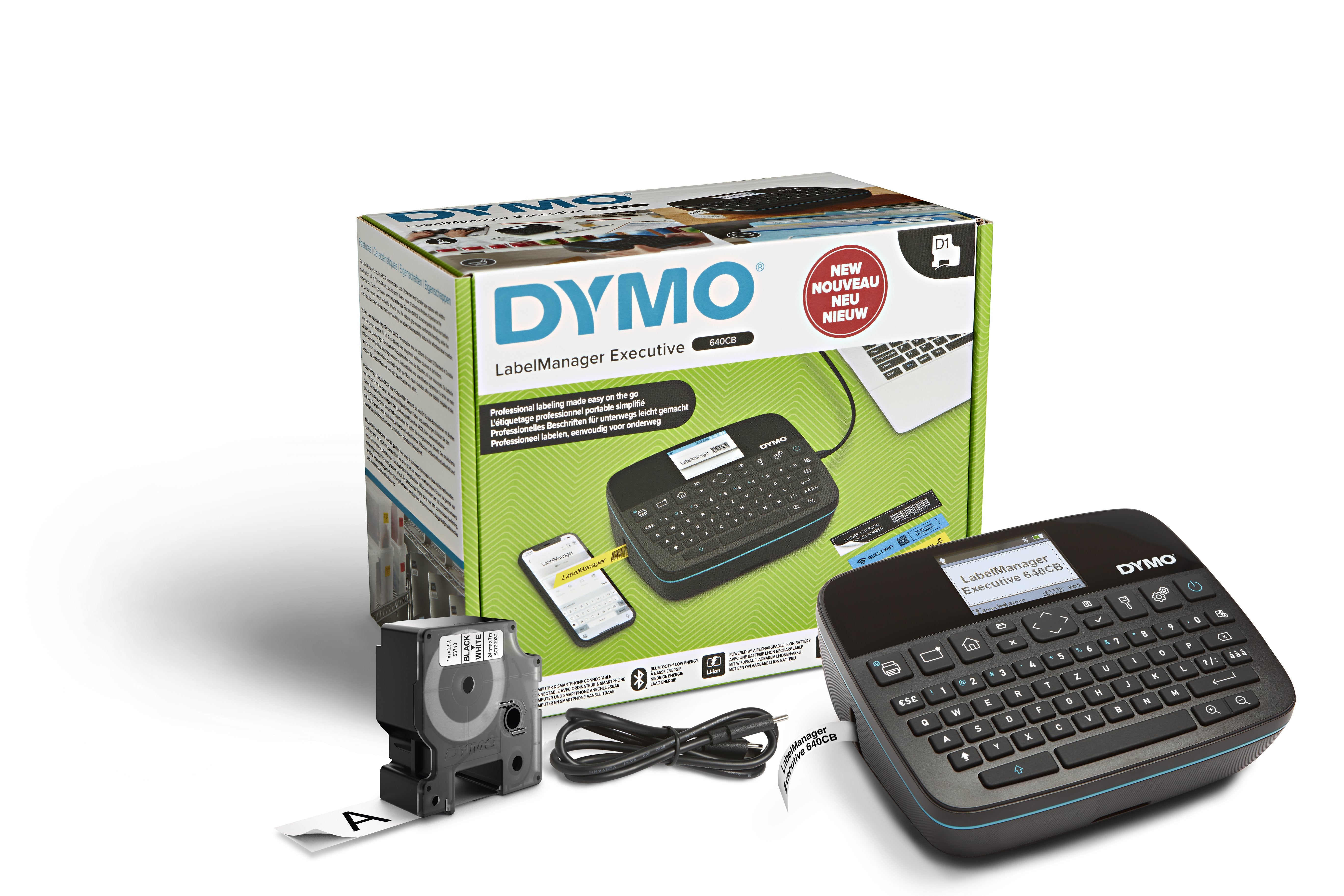 EAN 3026982021045 - DYMO LabelManager LabelWriter 640CB Portable & Rechargeable Label Maker with Dual Connectivity - 2197370 imagen 1