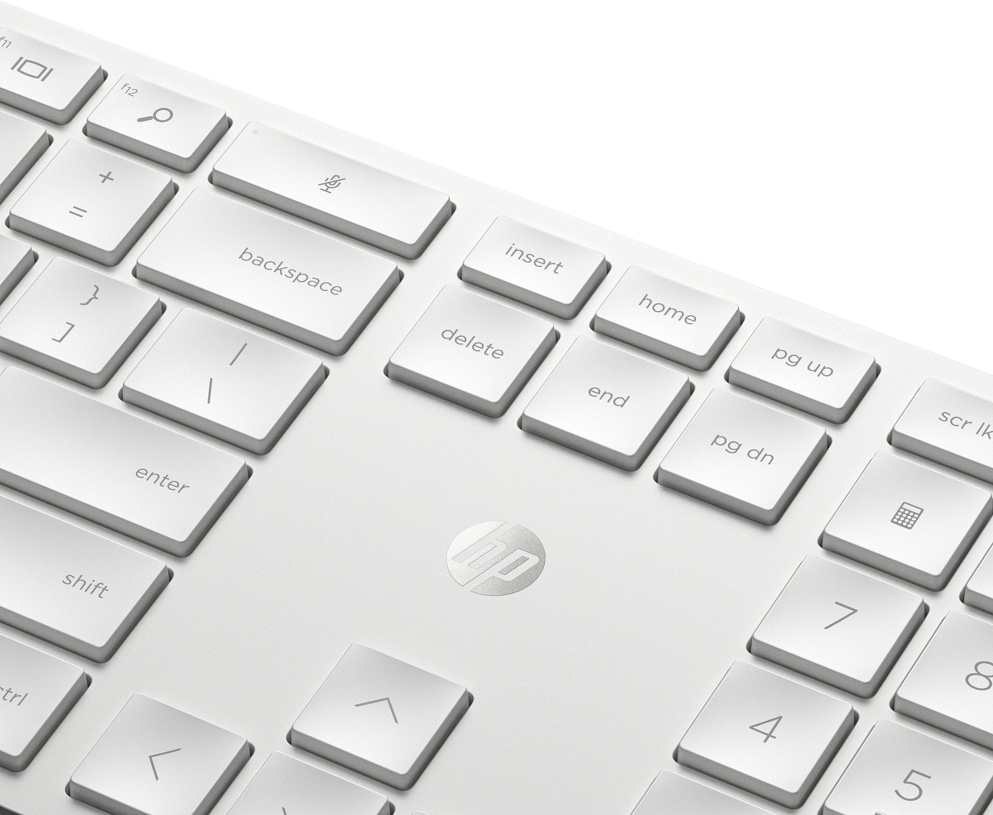 EAN 196188142189 - HP 650 Wireless Keyboard and Mouse Combo teclado Ratón incluido Hogar RF inalámbrico Blanco imagen 5