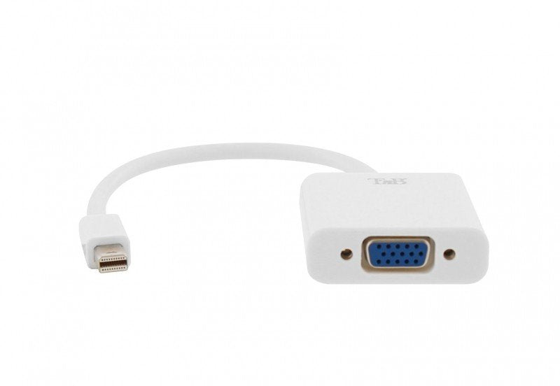 EAN 3303170072165 - T'nB MIDPVGA adaptador de cable de vídeo VGA (D-Sub) Mini DisplayPort Blanco imagen 3