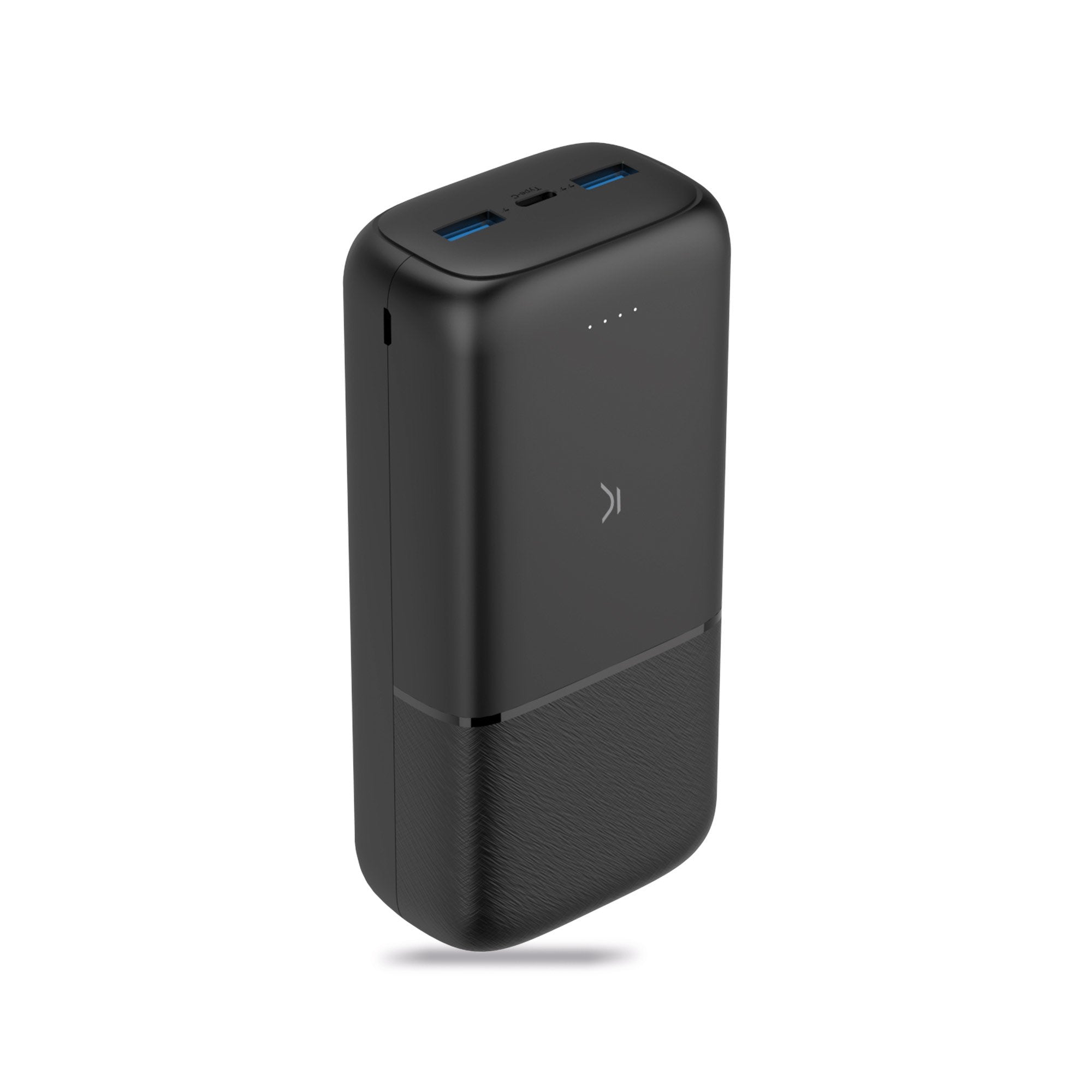 Ksix Supra Bateria Externa/Power Bank 30000mah 20w Pd - Carga Simultanea - 2x Usb-A, 1x Usb-C