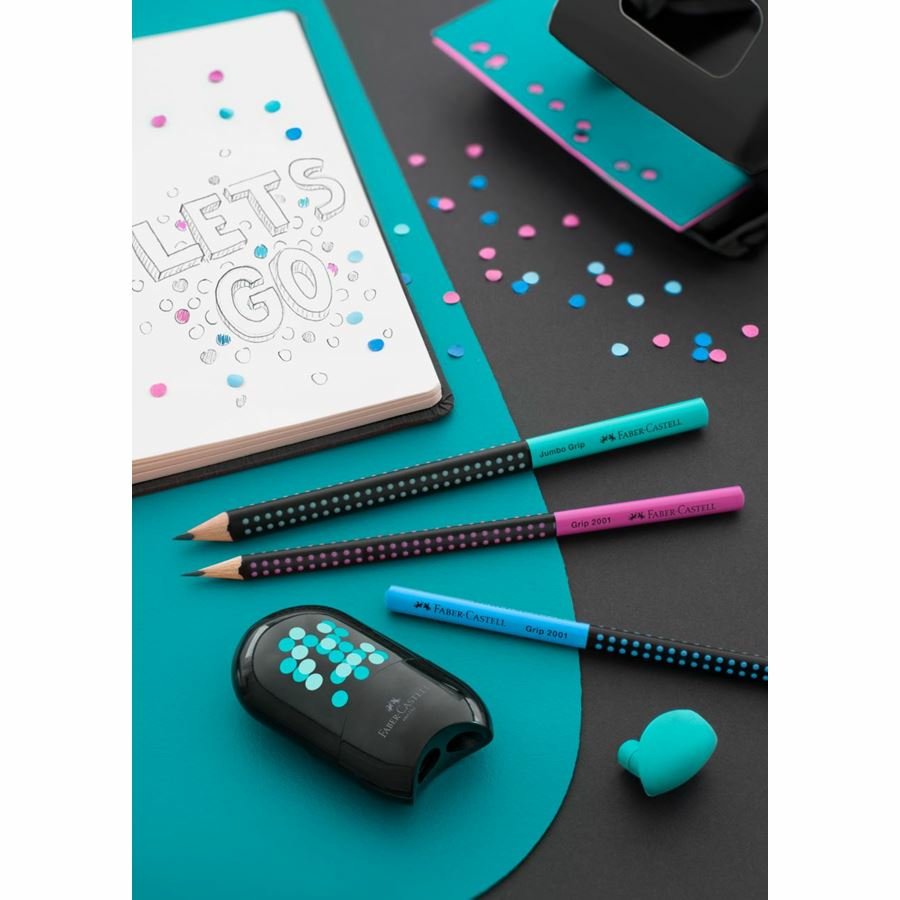 Faber-Castell Pencil Grip 2001 Two Tone Negro/Azul