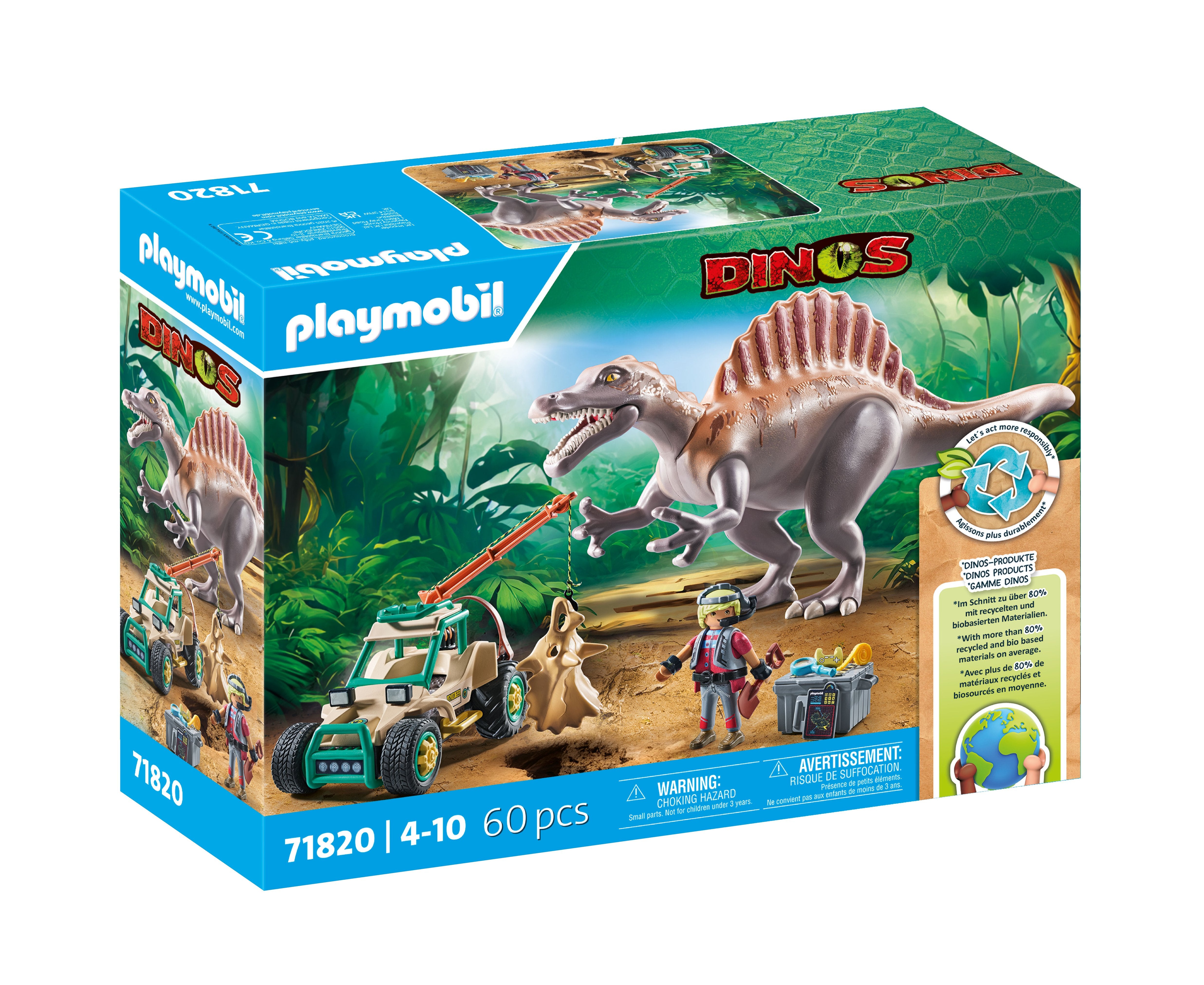 EAN 4008789718204 - Playmobil Dinos 71820 set de juguetes imagen 3