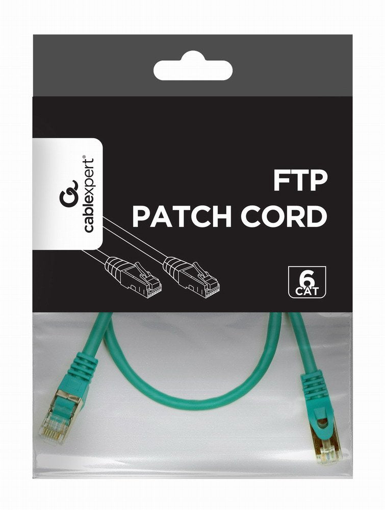 Gembird Cable De Red Utp Cat6 0.5m Verde