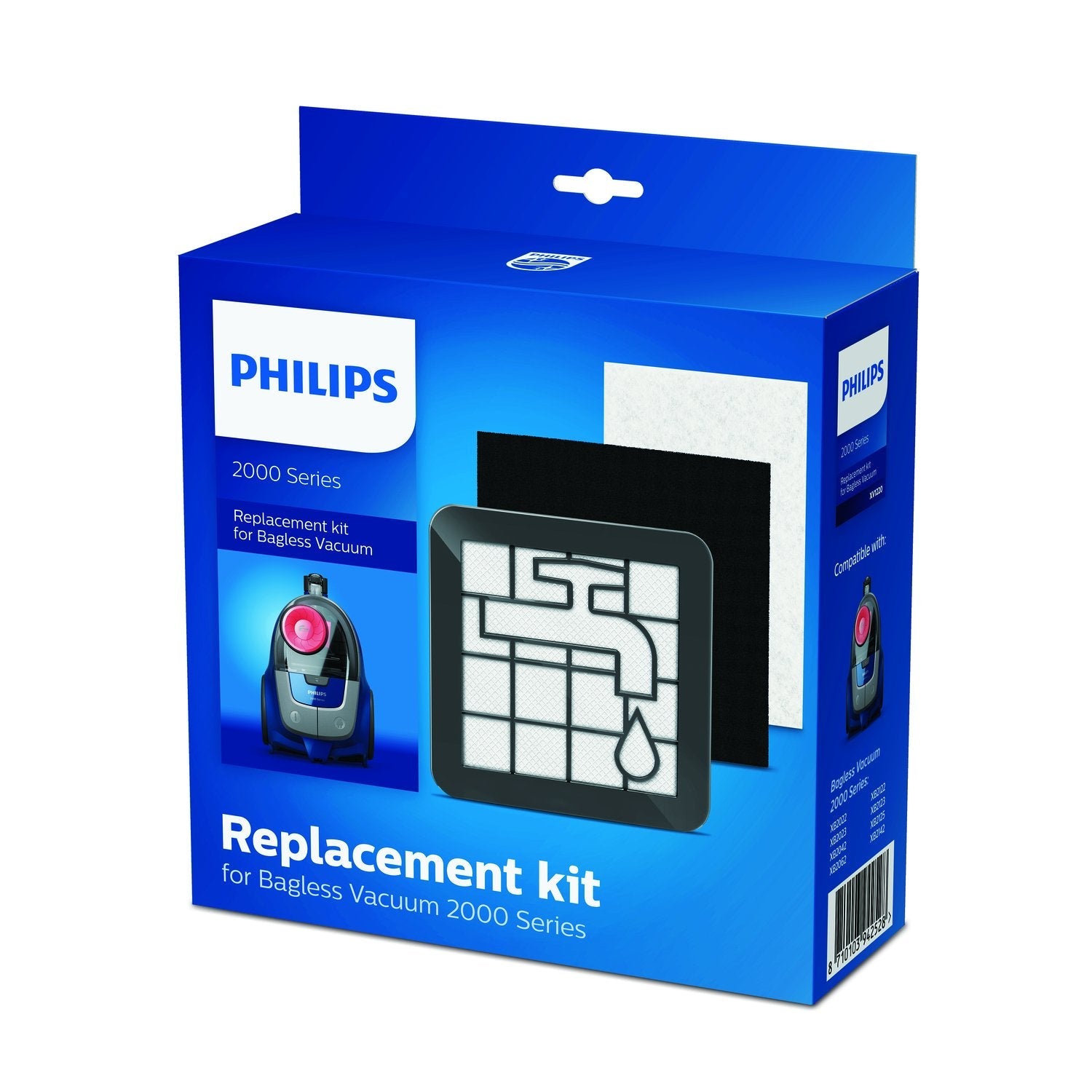 EAN 8710103942528 - Philips XV1220/01 accesorio y suministro de vacío Filtro Aspiradora cilíndrica imagen 1