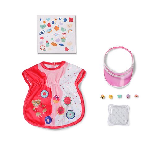 Zapf Creation Baby Born® Conjunto De Playa 43cm, Accesorios Para Muñecas 840177
