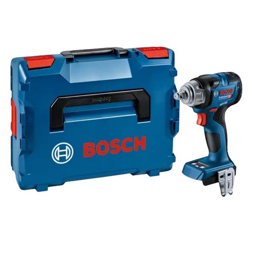 Bosch Professional Atornillador De Impacto A Batería Gds 18v-330 Hc Professional Solo Azul/Negro, Sin Batería Ni Cargador, En L-Boxx
