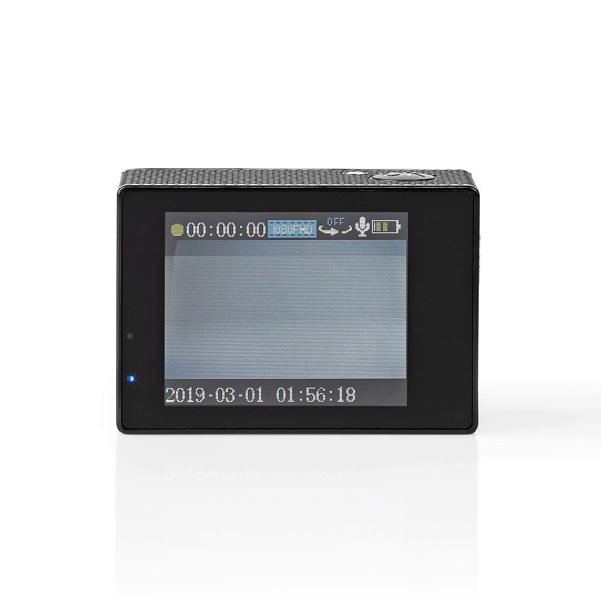 Nedis Camara De Accion 1080p@30fps 12 Mpixel Sumergible Hasta: 30.0 M