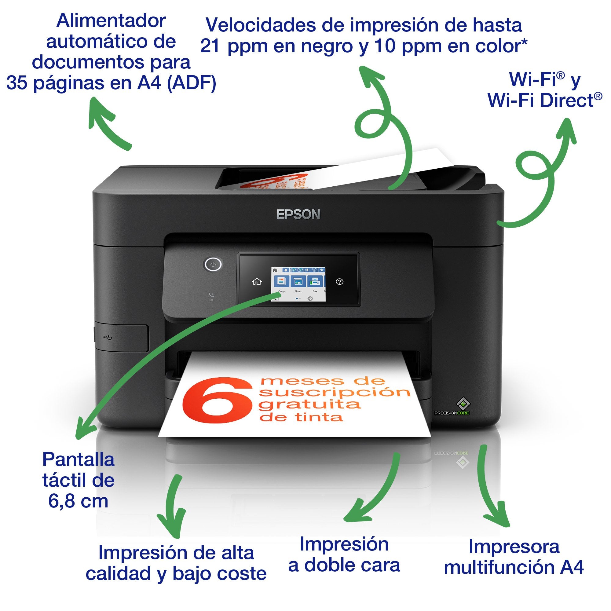 EAN 8715946679785 - Epson WorkForce Pro WF-3820DWF imagen 6