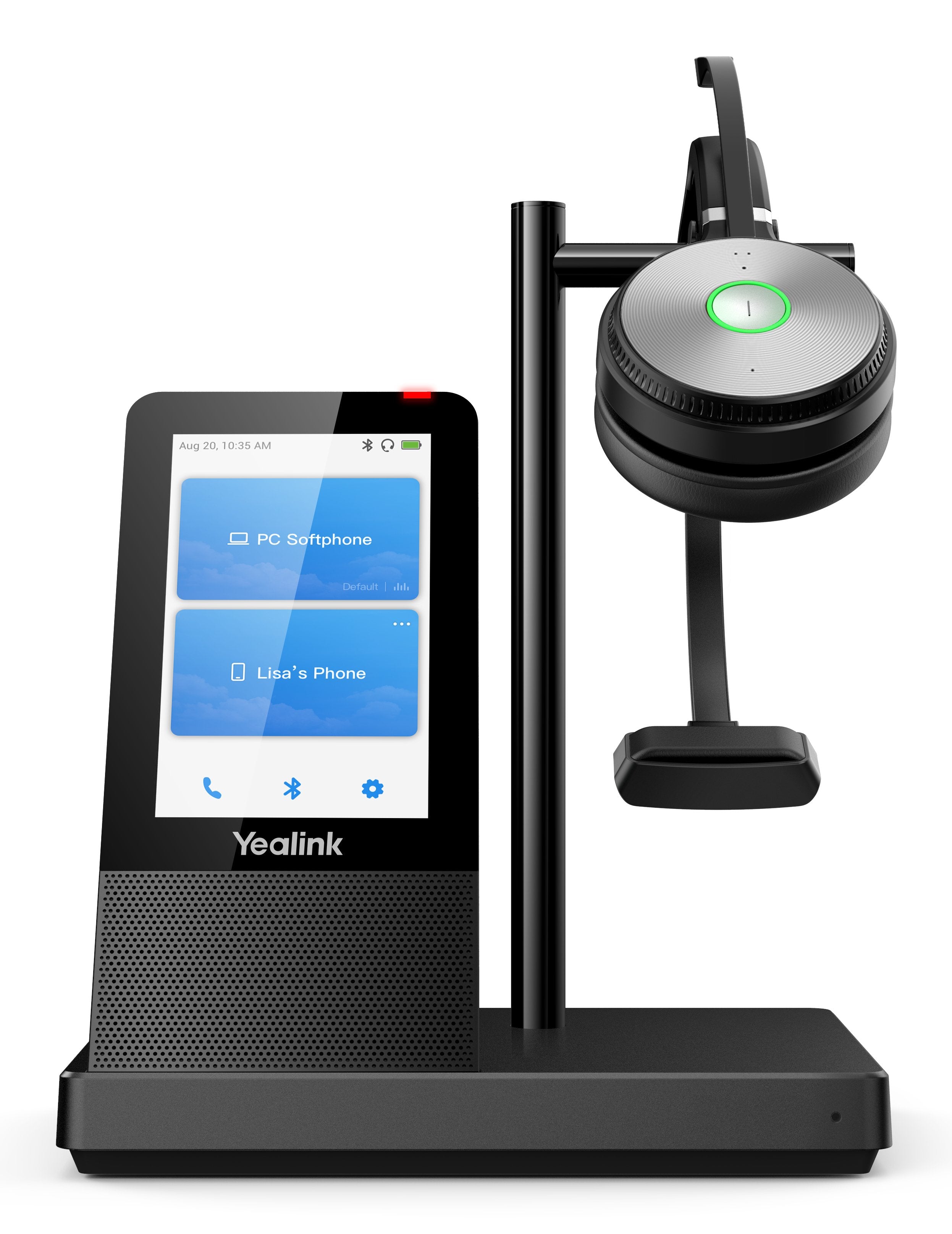 EAN 5715328093133 - Yealink WH66 Mono UC Auriculares Inalámbrico Diadema Oficina/Centro de llamadas USB tipo A Bluetooth Base imagen 3