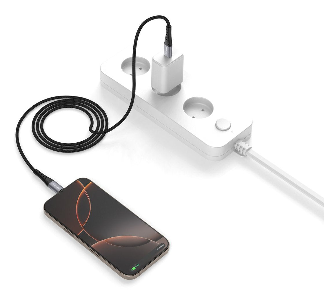 Cable 4smarts Usb-C Primecord 60w 1.5m. Schwarz