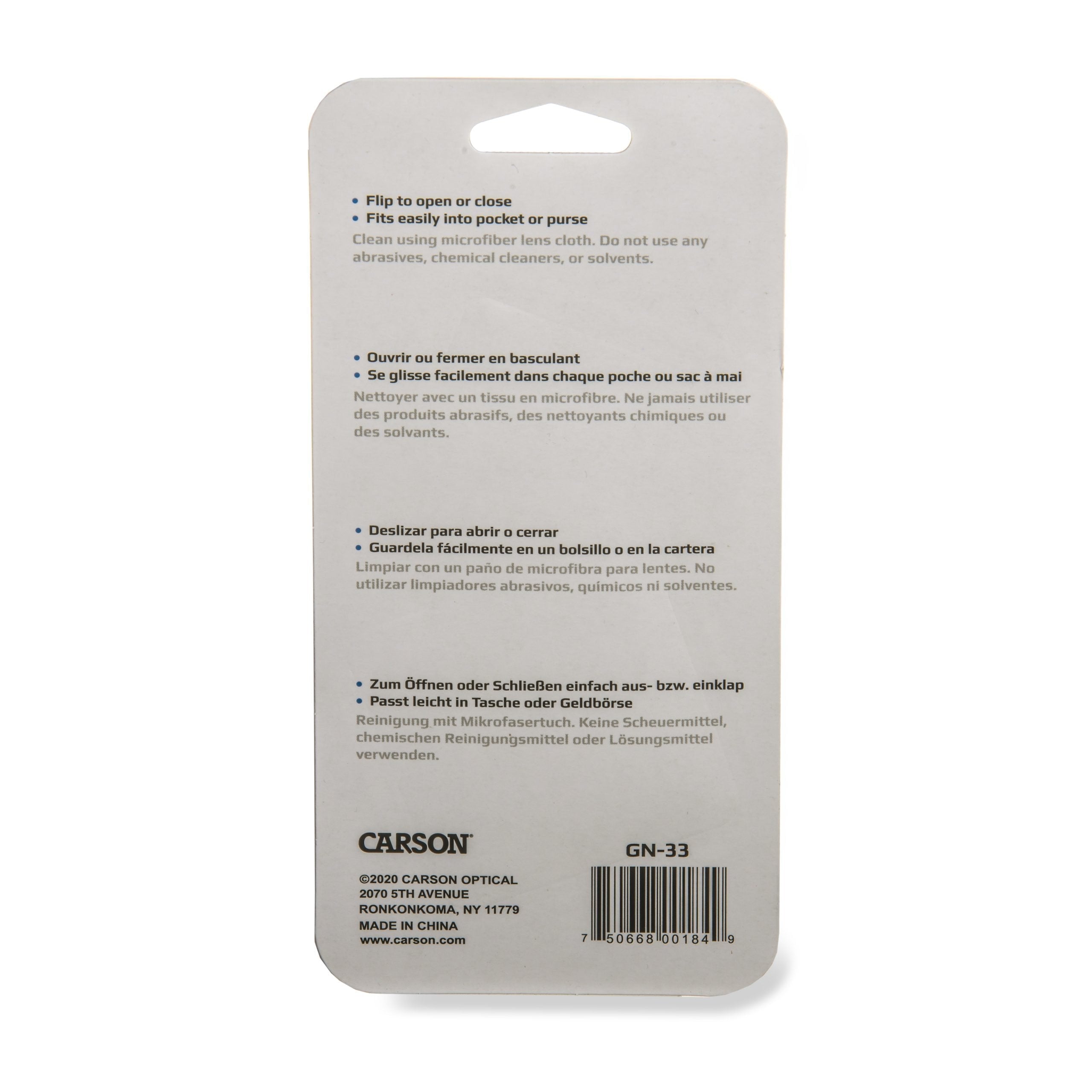 Carson Magniflip Magnifier Lupa