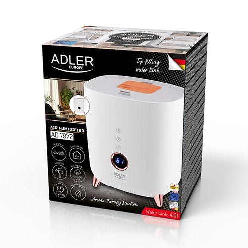 Adler Ad 7972 Humidificador Ultrasónico, Blanco
