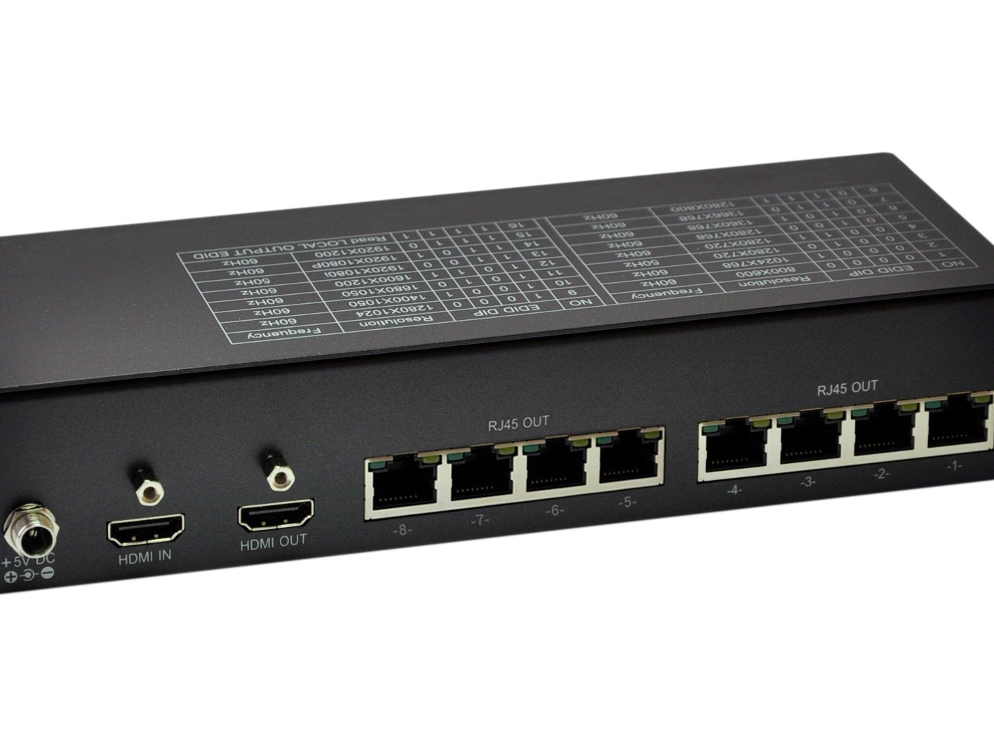 EAN 4015867201831 - LevelOne HVE-9118T extensor audio/video Transmisor de señales AV Negro imagen 3