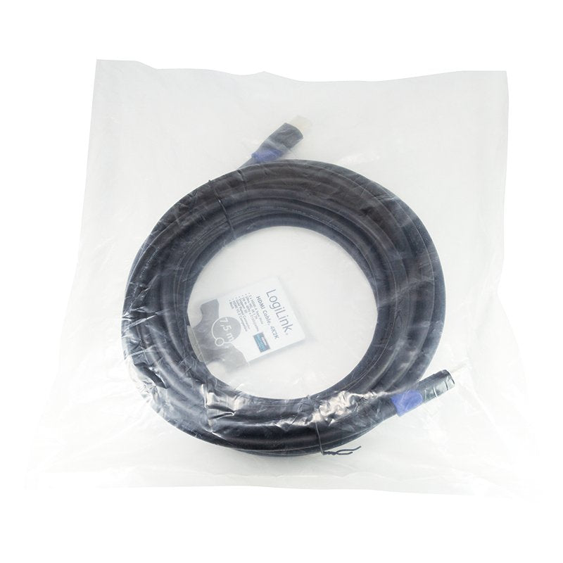 Logilink Ch0065 Cable Hdmi 7,5 M Hdmi Tipo A (Estándar) Negro