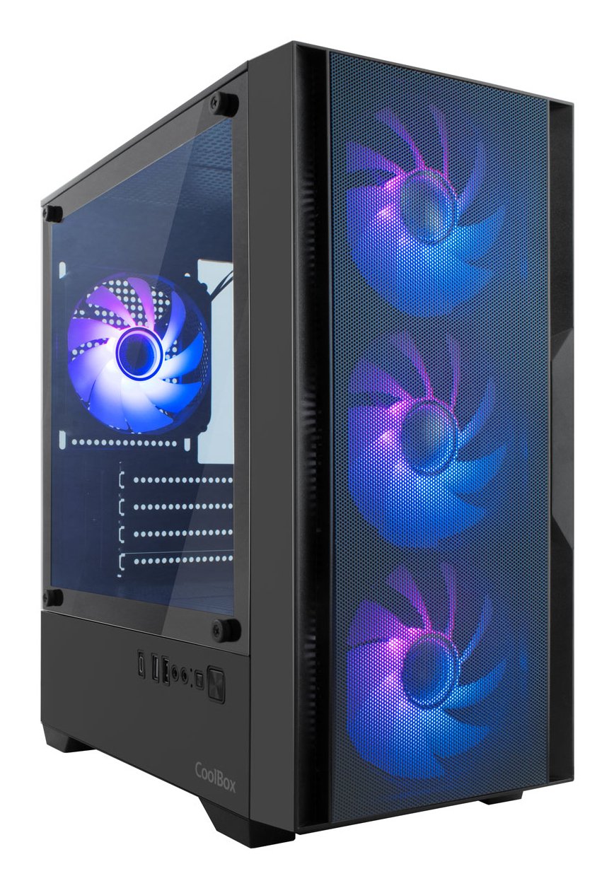 EAN 8436624420733 - CoolBox GM220 MPFusion Micro Torre Negro imagen 2