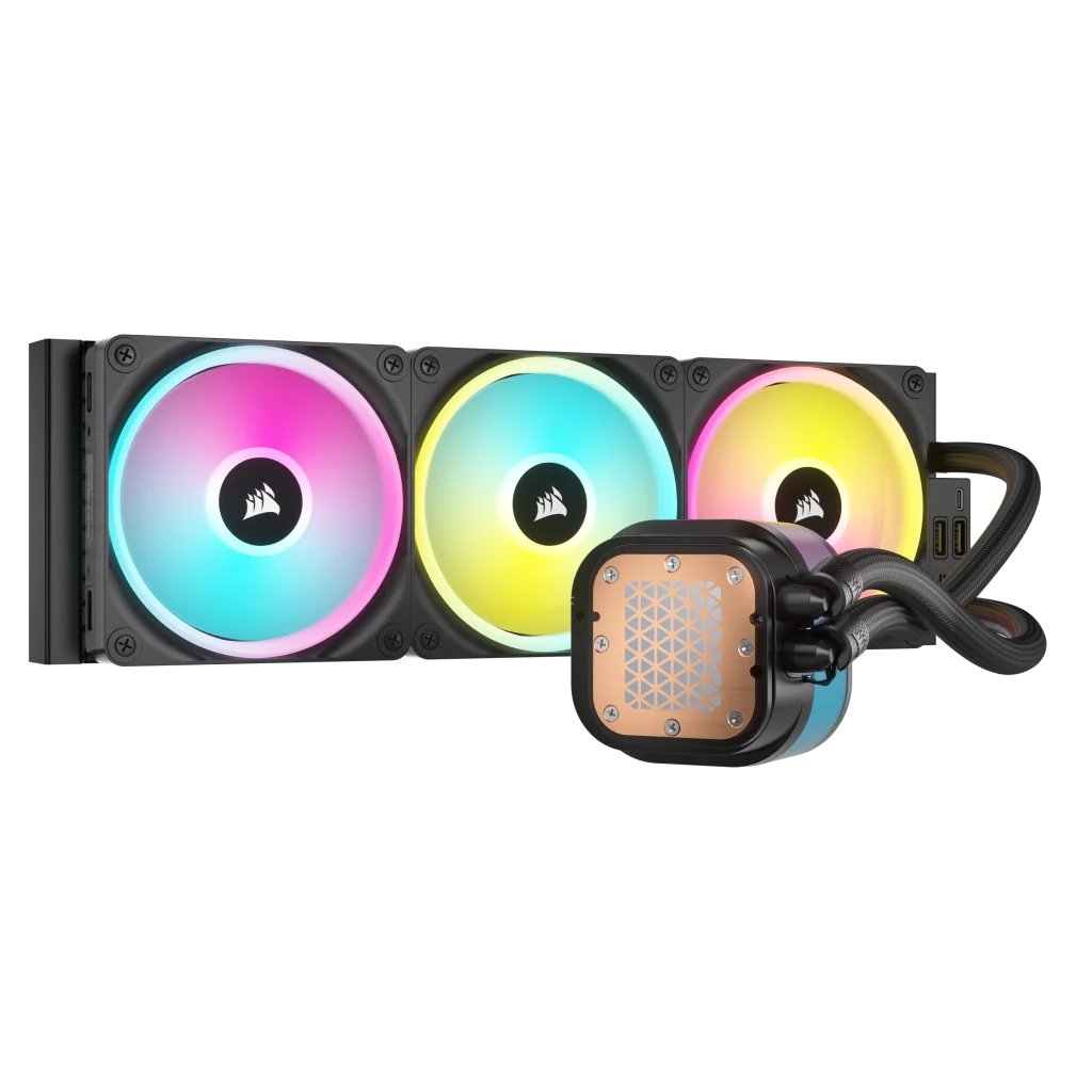 EAN 0840006665830 - Corsair H150I Procesador Sistema de refrigeración líquida todo en uno 12 cm Negro imagen 6