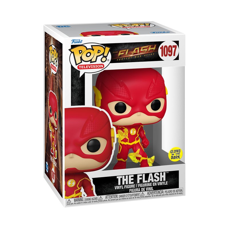 Set Figura Pop & Tee Dc Comics The Flash Talla M