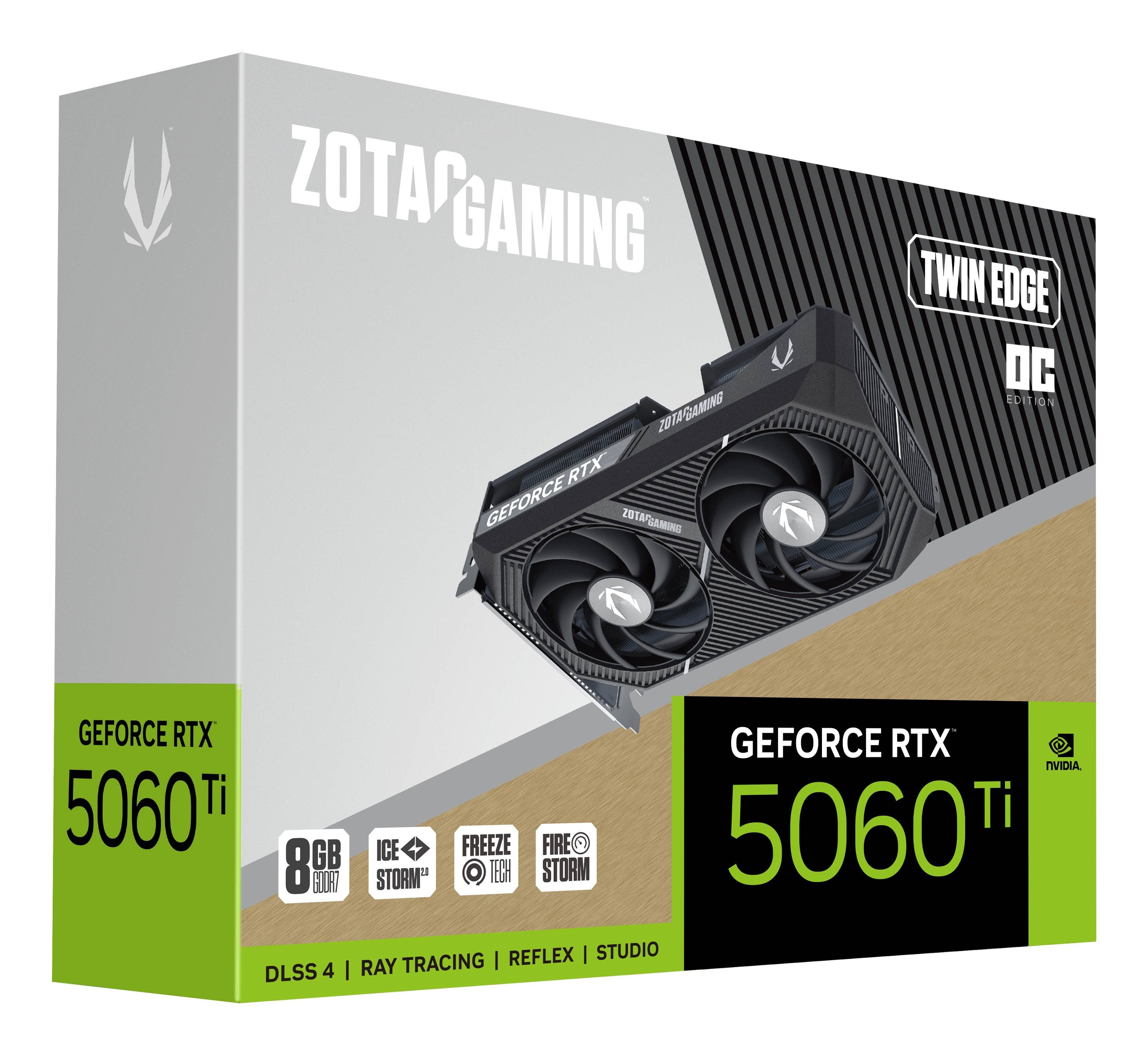 EAN 8886307700643 - Zotac GAMING GeForce RTX 5060 Ti Twin Edge OC NVIDIA 8 GB GDDR7 imagen 7