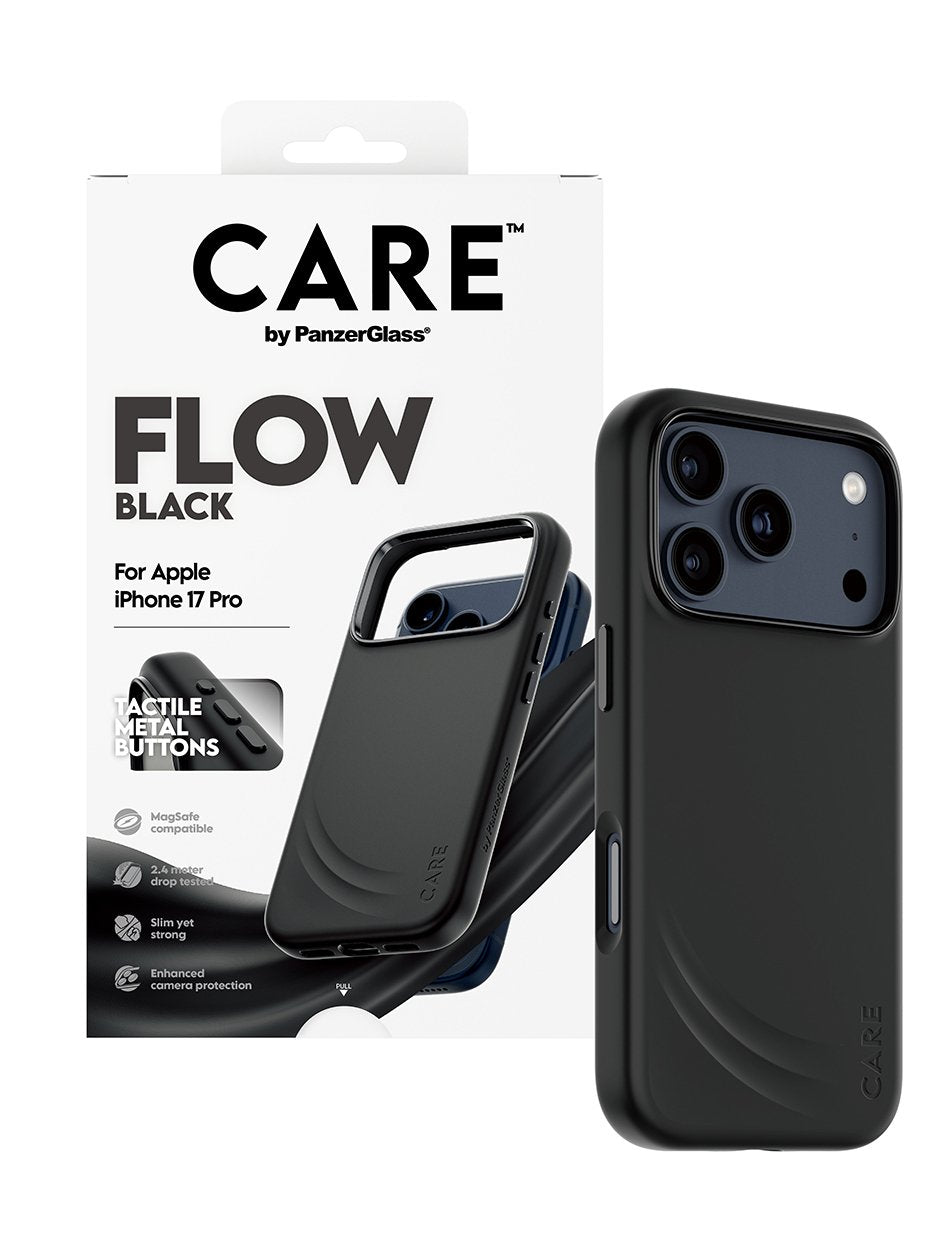 EAN 5715685027253 - PanzerGlass CARE™ by ® Flow Case Black w. MagSafe iPhone 17 Pro funda para teléfono móvil Negro imagen 5