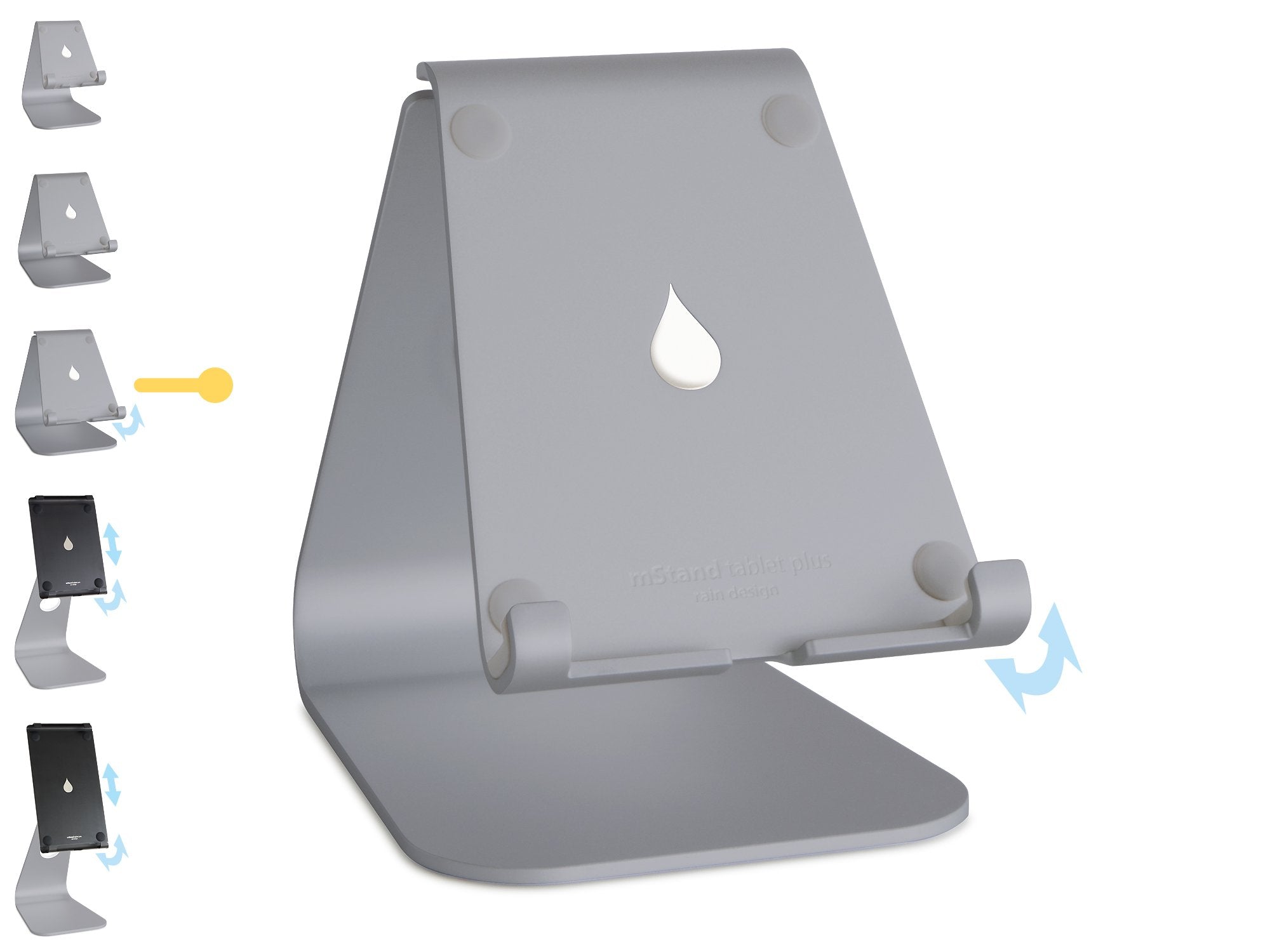 EAN 0891607000780 - Rain Design mStand tablet plus Soporte pasivo Tablet/UMPC Gris imagen 2