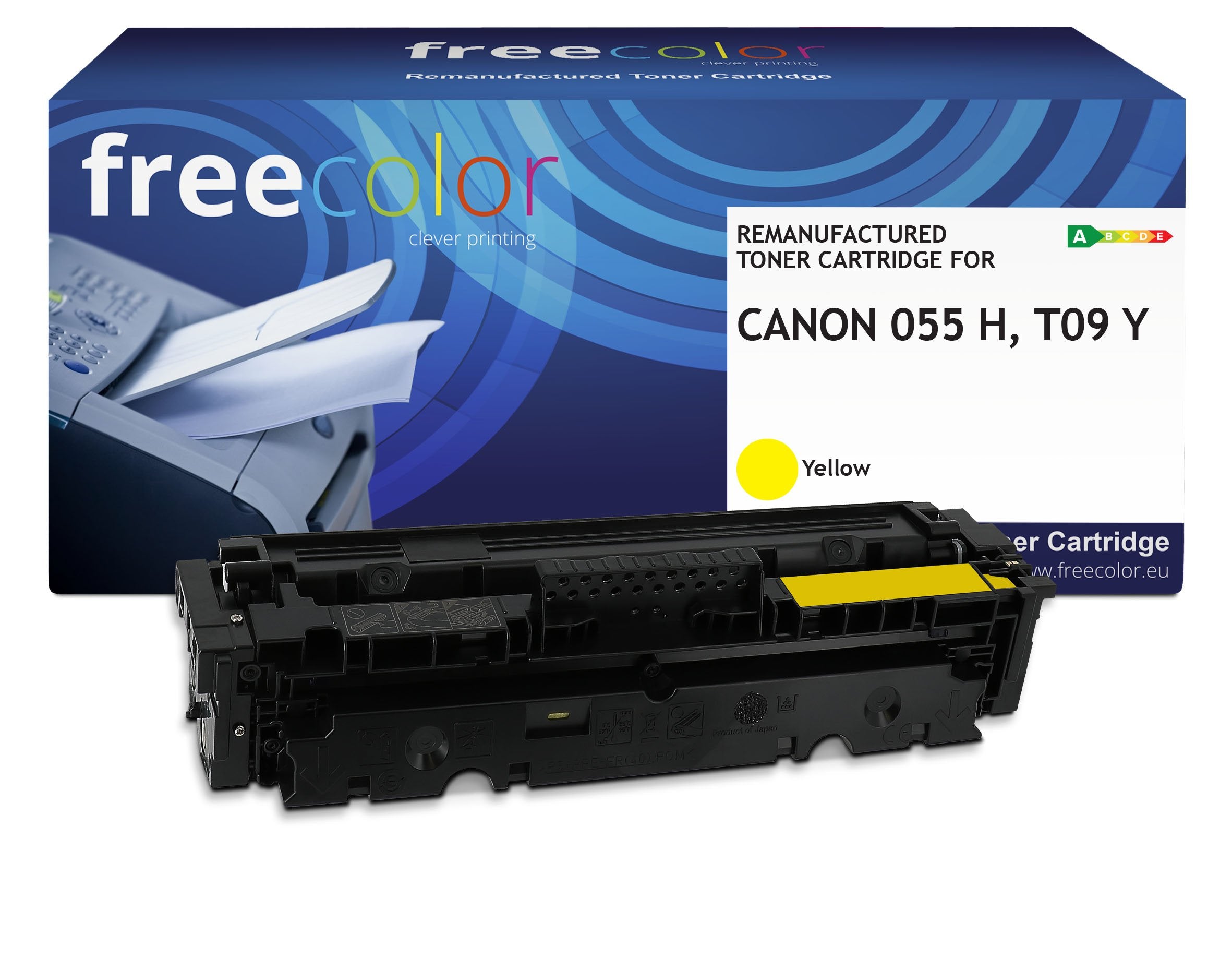 EAN 3112539954956 - Freecolor K18835F7 cartucho de tóner 1 pieza(s) Compatible Amarillo imagen 1