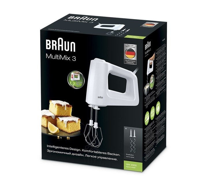 Batidora De Mano Braun Multimix Hm 3000 Wh 450 W Blanco