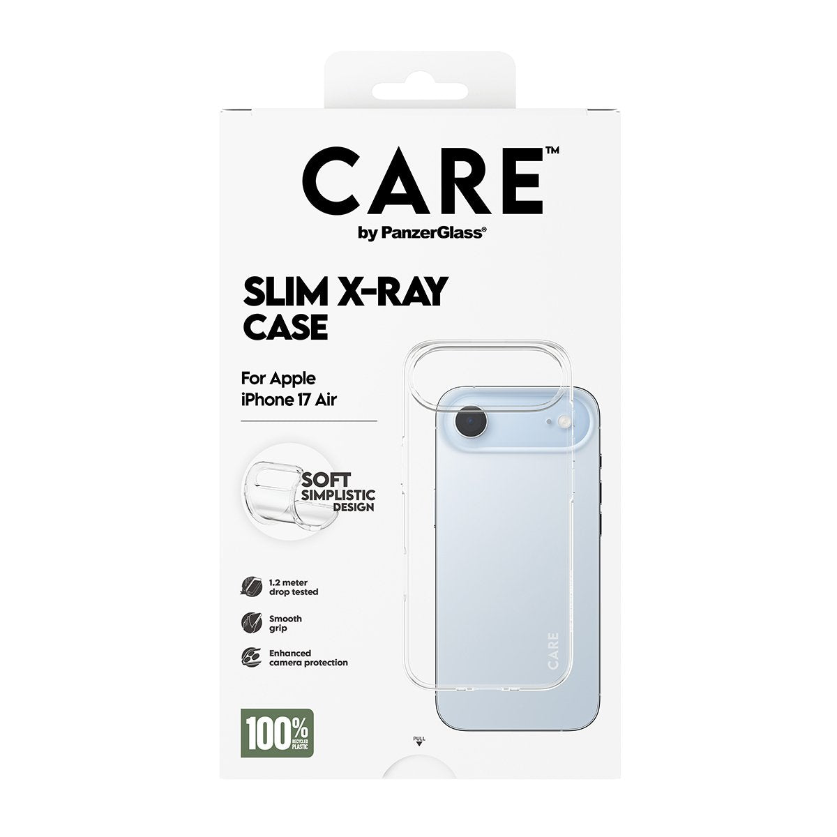 EAN 5715685027208 - PanzerGlass CARE by ® Fashionable Case Transparent X-Ray Soft Basic iPhone 17 Air funda para teléfono móv imagen 3