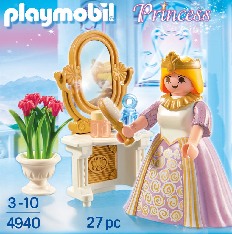 Playmobil Huevo Con Princesa Con Tocador