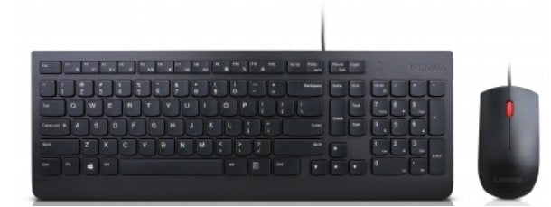 Lenovo +Raton - Essential Wirojo Combo (Pl)